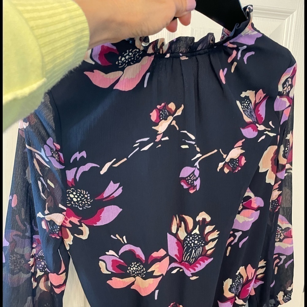 J crew chiffon dress - Picture 3 of 6